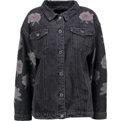 Odzież damska: Liquor N Poker DENIM JACKET WITH PRINT Kurtka jeansowa washed black