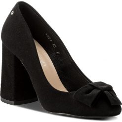 Półbuty SERGIO BARDI - Eraclea SS127290418MP 201. Czarne półbuty damskie skórzane Sergio Bardi, eleganckie, na obcasie. W wyprzedaży za 189,00 zł.
