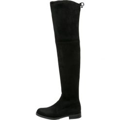 Buffalo Muszkieterki black. Czarne buty zimowe damskie marki Buffalo, z materiału. Za 639,00 zł.