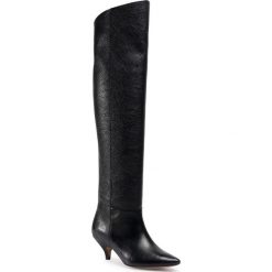 Muszkieterki L37 - Do It Right SS11 Black. Czarne kozaki damskie L37, ze skóry, przed kolano, na wysokim obcasie, na obcasie, bez zapięcia. Za 1299,00 zł.