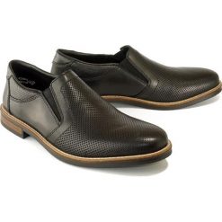 RIEKER 13571-00 black, półbuty/mokasyny męskie. Czarne mokasyny męskie Rieker. Za 329,90 zł.
