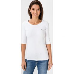 Tommy Hilfiger Essential Koszulka Biały. Białe koszulki damskie TOMMY HILFIGER, s, bez wzorów, z elastanu, bez kołnierzyka, z długim rękawem. Za 223,95 zł.