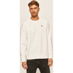 Levi's - Bluza. Białe bluzy męskie Levi's®, s, bez wzorów, z bawełny, z okrągłym kołnierzem, bez rękawów, bez kaptura. Za 279,90 zł.