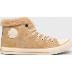 Big Star - Trampki. Pomarańczowe trampki i tenisówki damskie BIG STAR, bez wzorów, z gumy, na sznurówki. W wyprzedaży za 79,90 zł.