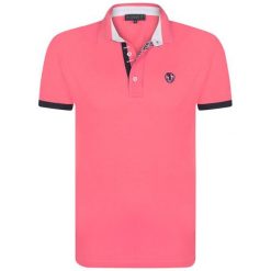 Sir Raymond Tailor Męska Koszulka Polo Open, Xl, Różowa. Różowe koszulki polo męskie Sir Raymond Tailor, xl, bez wzorów, polo, bez rękawów. Za 109,00 zł.