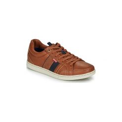 Buty Levis TWAIN. Pomarańczowe trampki męskie Levi's®, bez wzorów, bez zapięcia. Za 309,00 zł.