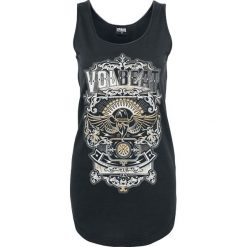 Volbeat Old Letters Top damski czarny. Czarne topy damskie marki Volbeat, l, z nadrukiem. Za 54,90 zł.