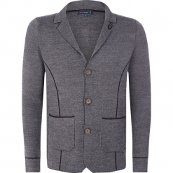 Sweter rozpinany "Leith" w kolorze antracytowym. Szare kardigany damskie Sir Raymond Taylor, s, z dzianiny. W wyprzedaży za 227,95 zł.