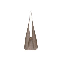 Short Boogi bag brązowy wygodna torba z szerokim paskiem. Pomarańczowe torebki klasyczne damskie marki Hairoo, w paski. Za 200,00 zł.