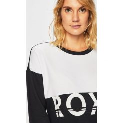 Roxy - Bluza. Szare bluzy damskie Roxy, s, z nadrukiem, z bawełny, bez rękawów, bez kaptura. Za 249,90 zł.