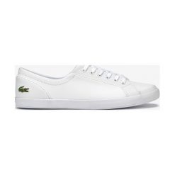 Lacoste Lancelle Bl Tenisówki Biały Wielokolorowy. Białe trampki i tenisówki damskie Lacoste, bez wzorów, ze skóry, bez zapięcia. Za 404,95 zł.