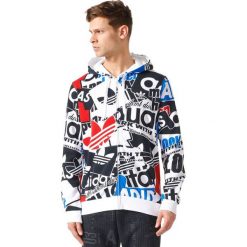 Bluzy męskie: Adidas Bluza męska Originals Aop Loud biała r. L (BS4843)