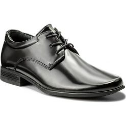 Półbuty OTTIMO - BYL6039-4 Czarny. Czarne buty wizytowe męskie marki Ottimo, ze skóry ekologicznej. Za 89,99 zł.