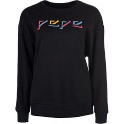 Pepe Jeans bluza damska Robin L czarny. Czarne bluzy damskie Pepe Jeans, l, bez wzorów, z jeansu, bez rękawów, bez kaptura. W wyprzedaży za 169,00 zł.