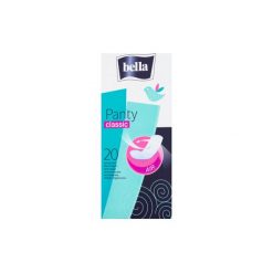 BELLA 20szt Panty Classic wkładki. Pomarańczowe panty damskie TZMO, bez wzorów. Za 2,59 zł.