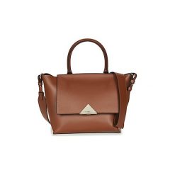 Torebki do ręki Emporio Armani PEGGY TOP HANDLE BAG. Pomarańczowe topy damskie marki Emporio Armani, bez wzorów, do ręki, bez dodatków. Za 1175,20 zł.