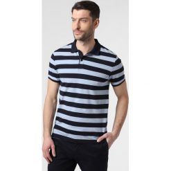 Nils Sundström - Męska koszulka polo, niebieski. Niebieskie koszulki męskie Nils Sundström, m, bez wzorów, klasyczne, bez rękawów. Za 129,95 zł.