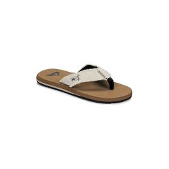 Japonki Quiksilver MONKEY ABYSS M SNDL XSCB. Brązowe klapki męskie Quiksilver, bez wzorów. Za 99,00 zł.