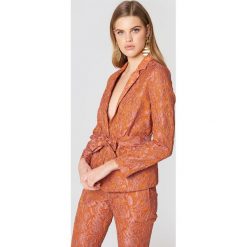Marynarki i żakiety damskie: Samsoe & Samsoe Marynarka Cybill – Orange,Multicolor