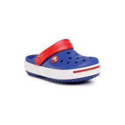 CROCS 11990-4BF Niebieski. Niebieskie klapki chłopięce Crocs, z tworzywa sztucznego. Za 109,99 zł.