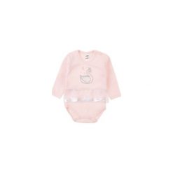 Body z długim rękawem niemowlęce. Szare body niemowlęce TXM, z długim rękawem. Za 22,99 zł.