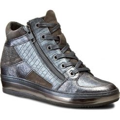 Sneakersy KHRIO - 162K1201VSPCOLQ Topo/Acci/Argen. Czarne sneakersy damskie marki Khrio, ze skóry. W wyprzedaży za 349,00 zł.