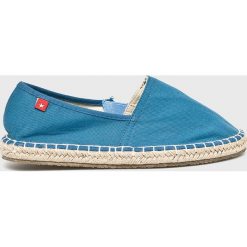 Big Star - Espadryle. Niebieskie espadryle damskie marki BIG STAR, bez wzorów, z gumy, bez obcasa. Za 89,90 zł.