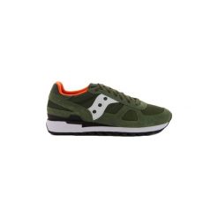 Buty Saucony SHADOW M. Zielone trampki męskie Saucony, bez wzorów, bez zapięcia. Za 611,39 zł.