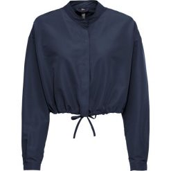 Kurtka bejsbolówka oversize bonprix ciemnoniebieski. Niebieskie kurtki damskie bonprix, bez wzorów, bez kaptura. Za 32,99 zł.