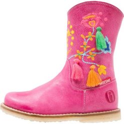 Buty zimowe damskie: Shoesme Kozaki fuxia