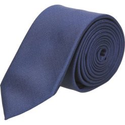 Krawaty męskie: krawat platinum granatowy classic 236