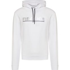 Bluza BOGNER CALLUM. Białe bluzy męskie Bogner, z nadrukiem, z dzianiny, sportowe, z kapturem, bez rękawów, bez kaptura. Za 580,00 zł.