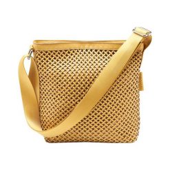 Ceannis Torebka Sweet Collection Small żółty female żółty. Żółte torebki klasyczne damskie Ceannis, w paski, ze skóry, na ramię, bez dodatków. Za 399,00 zł.