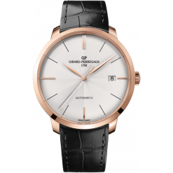 ZEGAREK GIRARD PERREGAUX 1966 AUTOMATIC 44 MM 49551-52-131-BB60. Szare zegarki męskie GIRARD-PERREGAUX, szklane. Za 84290,00 zł.