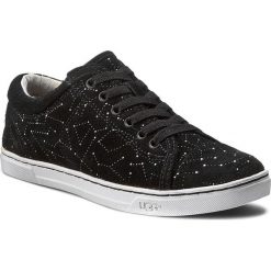 Półbuty UGG - W Taya Constellation 1009953 W/Blk. Szare półbuty damskie skórzane marki Ugg, na obcasie. W wyprzedaży za 329,00 zł.
