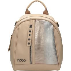 PLECAK NOBO - NBAG-G1240-C015 - beżowy -. Brązowe plecaki damskie Nobo, w paski. W wyprzedaży za 124,50 zł.