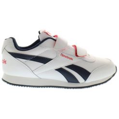 BUTY REEBOK ROYAL CL JOG 2 V70470. Szare buciki niemowlęce marki Reebok, l, z dzianiny, z okrągłym kołnierzem. Za 99,00 zł.