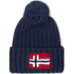 Czapka NAPAPIJRI - Semiury 2 N0YKCK Insignia Blue B01. Niebieskie czapki męskie Napapijri, bez wzorów, z wiskozy. W wyprzedaży za 159,00 zł.