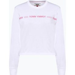 Tommy Jeans - Damska koszulka z długim rękawem, czarny. Czarne t-shirty damskie Tommy Jeans, m, z nadrukiem, z jeansu. Za 229,95 zł.