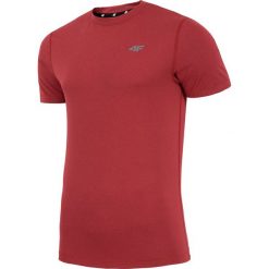 Koszulka treningowa męska TSMF002 - czerwony melanż. Czerwone t-shirty męskie marki 4f, m, melanż, z poliesteru. W wyprzedaży za 69,99 zł.