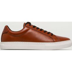 Vagabond - Buty skórzane Paul. Żółte sneakersy męskie Vagabond, ze skóry, na sznurówki. Za 419,90 zł.