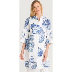 PŁASZCZ BRATTO Weekend Max Mara. Białe kurtki damskie z bawełny. Za 925,00 zł.
