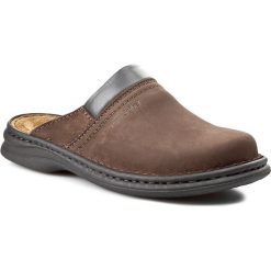 Klapki JOSEF SEIBEL - Max 10663 11 340 Brasil. Pomarańczowe klapki męskie Josef Seibel, bez wzorów, ze skóry. Za 229,00 zł.