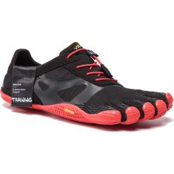 Buty VIBRAM FIVEFINGERS - Kso Evo 18M0701 Black/Red. Czarne buty sportowe męskie Vibram Fivefingers, z tworzywa sztucznego, bez zapięcia, na fitness i siłownię, vibram fivefingers. W wyprzedaży za 409,00 zł.