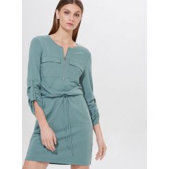 Sukienka z lyocellem Tencel™ Eco Aware - Turkusowy. Niebieskie sukienki damskie Mohito, s, z lyocellu. Za 99,99 zł.
