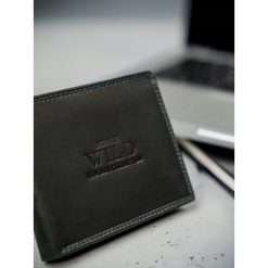 Portfel męski skórzany RFID Always Wild N922 czarny - czarny. Czarne portfele męskie ALWAYS WILD, bez wzorów. Za 49,99 zł.