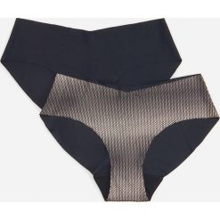 Bezszwowe majtki hipster 2 pack - Czarny. Czarne majtki damskie Reserved, s. Za 39,99 zł.