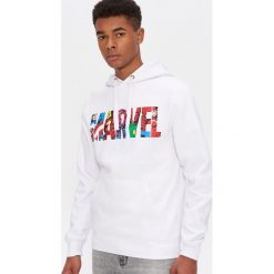 Bluza z kapturem Marvel - Biały. Białe bluzy męskie House, s, z kapturem. Za 119,99 zł.