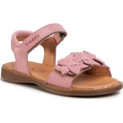 Sandały FRODDO - G3150153-1 M Pink. Różowe sandały dziewczęce Froddo, ze skóry, bez zapięcia. W wyprzedaży za 199,00 zł.