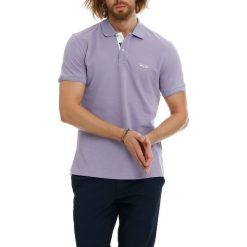 Koszulka polo w kolorze lawendowym. Fioletowe koszulki męskie GALVANNI, xl, bez wzorów, polo, bez rękawów. W wyprzedaży za 99,95 zł.